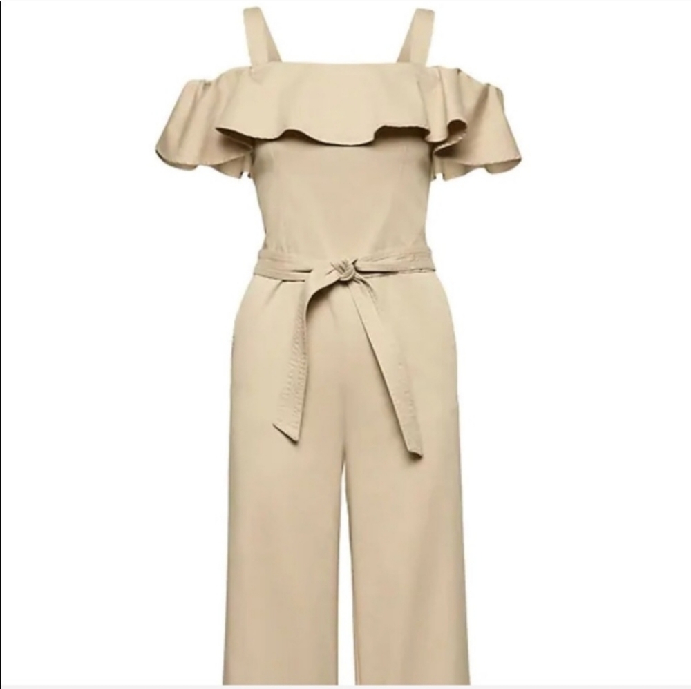 Gorgeous Ruffle Off the Shoulder Jumpsuit